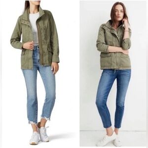 Madewell Olive Green Passage Jacket Small Classic